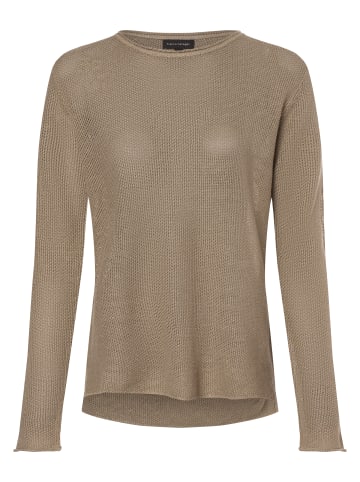 Franco Callegari Leinenpullover in taupe