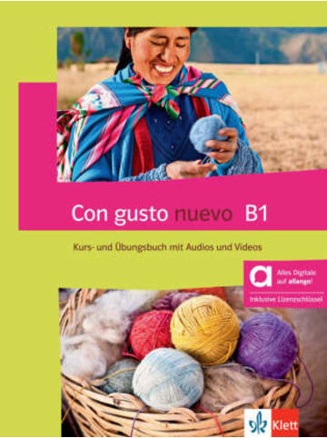 Klett Verlag Buch - Con gusto nuevo B1 - Hybride Ausgabe allango, m. 1 Beilage
