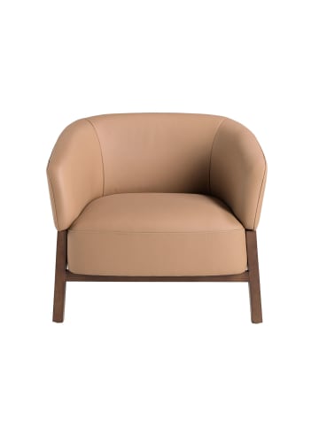 Angel Cerdá Sessel 5189 in Braun / Walnuss – (B)84 x (H)76 x (T)72 cm