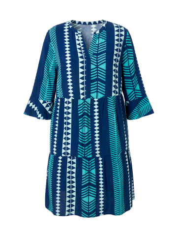 Ulla Popken Midikleid in tintenblau