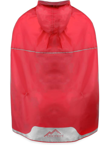 Normani Outdoor Sports Kinder Regenponcho Cherrapunji Kids in Rot