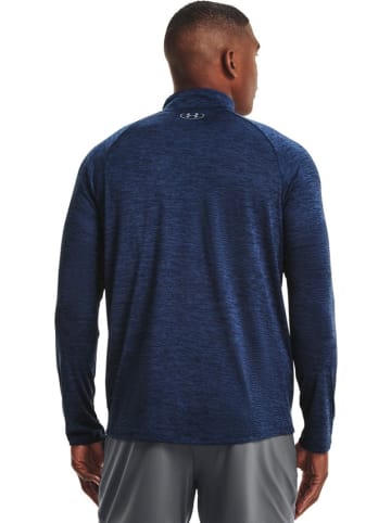 Under Armour Longsleeve "Tech" in Blau