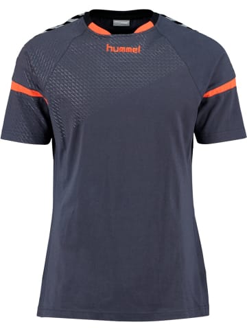 Hummel T-Shirt "Auth. Charge SS Train. Jersey" in Blau