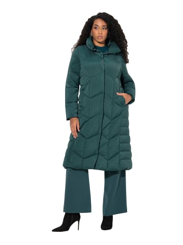 Ulla Popken Mantel in tief grün
