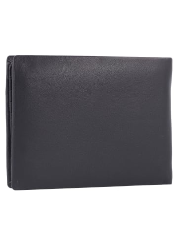 Braun Büffel Hannes Geldbörse RFID Schutz Leder 12 cm navy