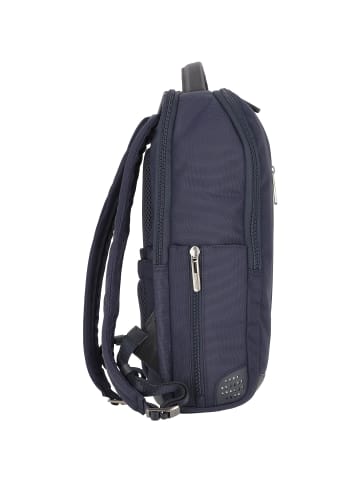 Piquadro Brief Rucksack RFID 41 cm Laptopfach in blue