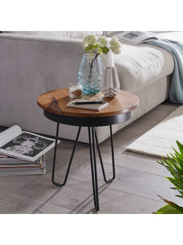 KADIMA DESIGN Beistelltisch 43x45x43 cm Holz Couchtisch