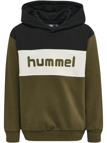 Hummel Hoodie Hmlmorten Hoodie in DARK OLIVE