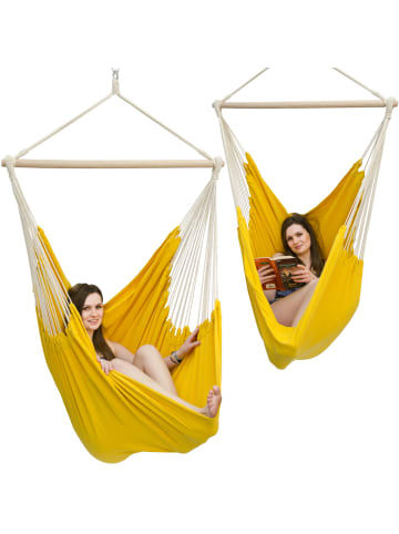 AMANKA XXL Outdoor Hängesessel Key West gelb