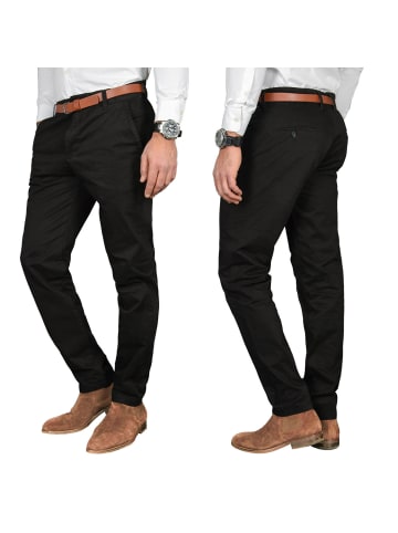 Alessandro Salvarini Jeans ASBelti in Schwarz