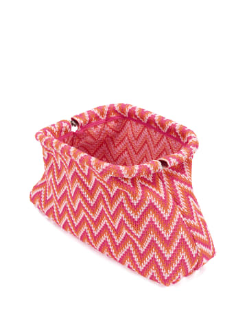 gaya Women Clutch in Orange Multicolor