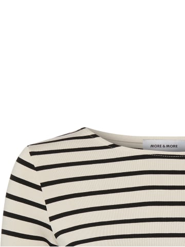 More & More Shirt in beige weiß
