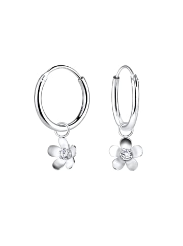 Alexander York CHARM BLUME in 925 Sterling Silber, 2-tlg.