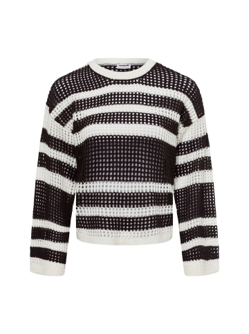 Noisy may Pullover NMJola in schwarz weiß - 0001