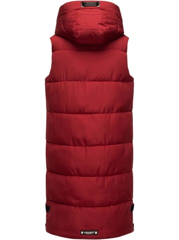 Navahoo Steppweste Schnuffelchen in Blood Red