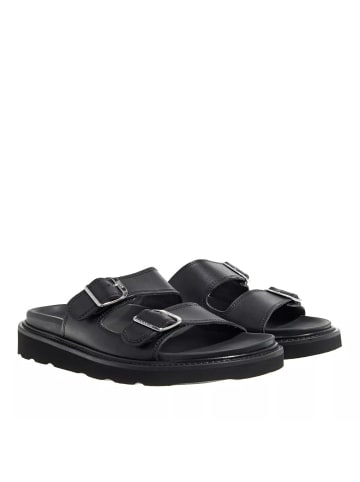 Kenzo Kenzo Leather Sandal Mule Black in black