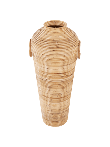 Beliani Dekovase ELATIA in Naturfarben - (W) 30 x (H) 70 x (L) 30 cm