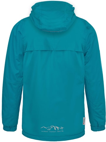 Normani Outdoor Sports Kinder Regenjacke mit Fleecefutter Taunton in Blau