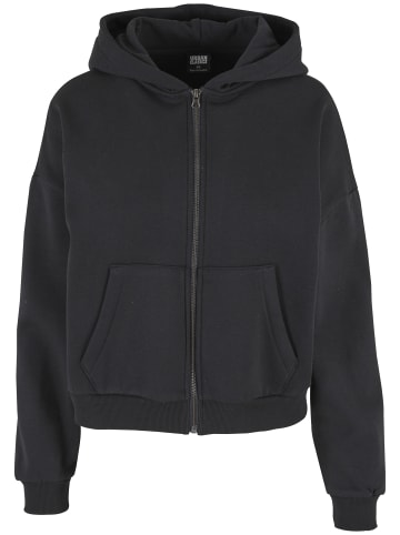 Urban Classics Urban Classics Damen Ladies Boxy Zip Hoody in black