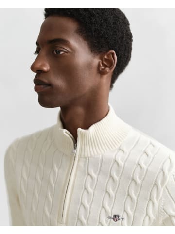 Gant Strickpullover in vanille - 0003