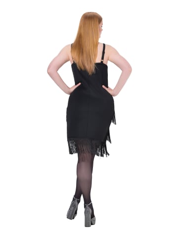 Ulla Popken Midikleid in schwarz