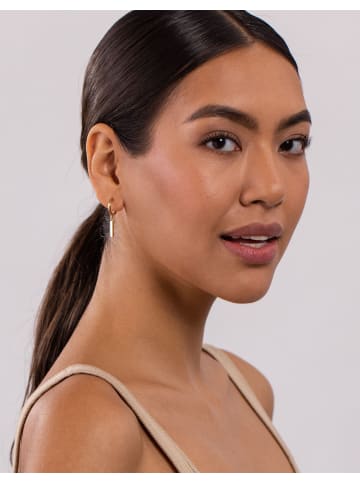 PURELEI Ohrringe Huli Creole Rosegold