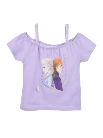 Disney Frozen Elsa Kinder T-Shirt in Lila