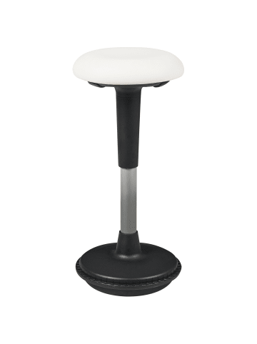 Beliani Wackelhocker ESTELL in Weiß - (W) 33 x (H) 63 x (L) 33 cm