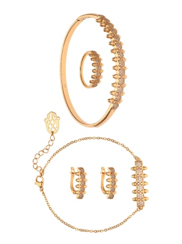 gaya Women Jewelry Set in Rose Gold