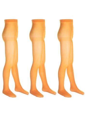 Vignoni 3er-Set: Strumpfhose in Orange