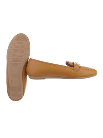 Ital-Design Halbschuh in Camel