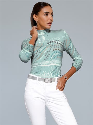 creation L Druck-Shirt in kalkmint-zartmint-bedruckt