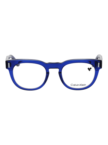 Calvin Klein Unisex Optische Fassungen Panto Blau