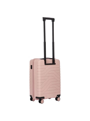 BRIC`s BY Ulisse - 4-Rollen-Kabinentrolley 55 cm erw. in pearl pink
