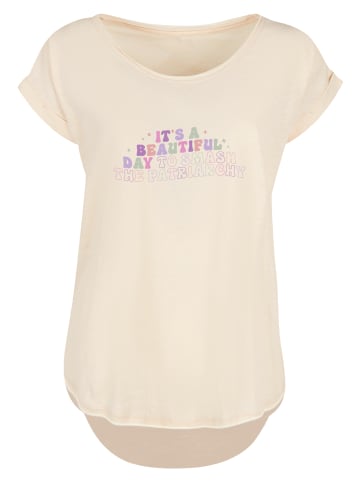 F4NT4STIC T-Shirt Smash The Patriarchy Iternationaler Frauentag in Whitesand
