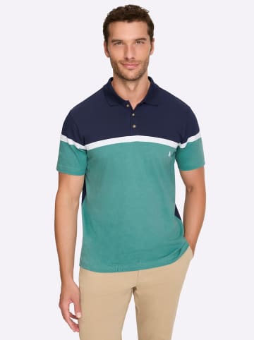 WITT WEIDEN Kurzarmshirt in marine-salbei