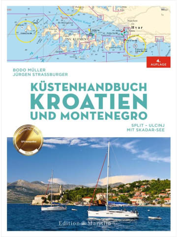 Delius Klasing Küstenhandbuch Kroatien und Montenegro | Split Ulcinj. Skadar-See
