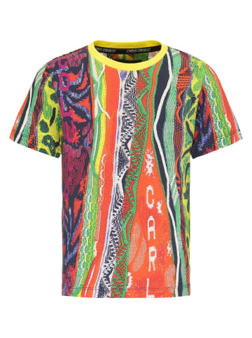 Carlo Colucci T-Shirt Coghi in Weiß