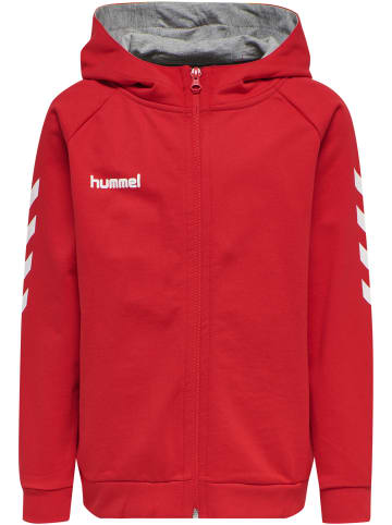 Hummel Hummel Reißverschluss Cotton Hoodie Hmlgo Multisport Kinder in TRUE RED