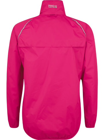 PRO-X elements Bike Regenjacke "LADY" in Cherry-Rot