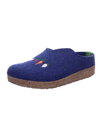 HAFLINGER Hausschuh in blau