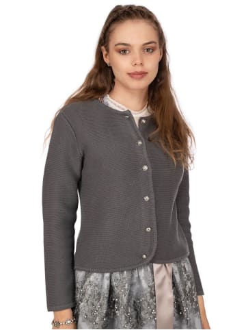 AlpSpur Strickjacke LINA in grau