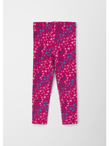 S. Oliver Leggins lang in Pink