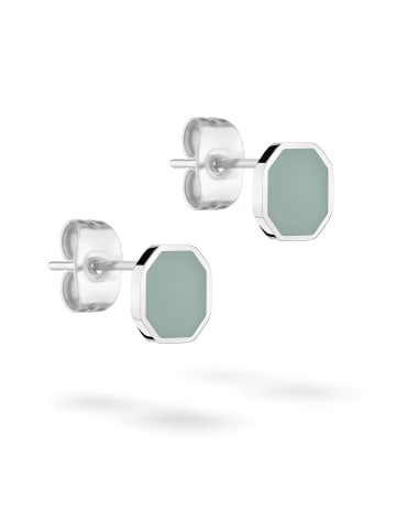 LIEBESKIND BERLIN Ohrstecker The Colour Epoxy in blaugrau