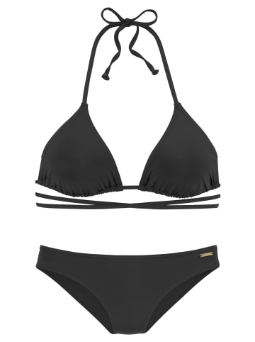 Bruno Banani Triangel-Bikini in schwarz