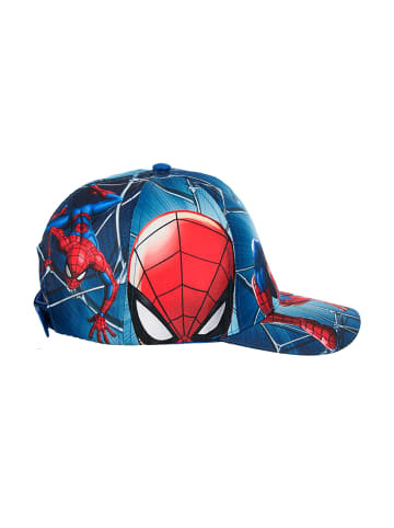 Spiderman Marvel Kinder Cap Basecap blau in Blau