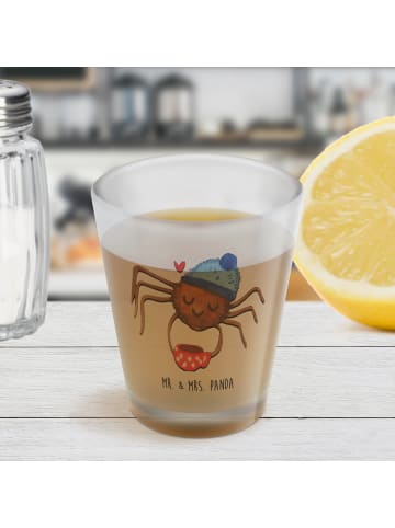 Mr. & Mrs. Panda Schnapsglas Spinne Agathe Kaffee ohne Spruch in Transparent