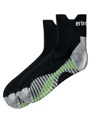 erima Unisex Erwachsene Laufsocken in schwarz