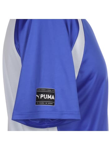 Puma Trainingsshirt Fit Ultrabreathe in blau / weiß