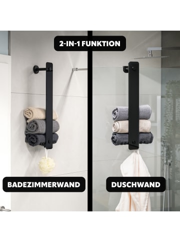 bremermann Glashandtuchhalter ca. 18 x 60 x 10 cm (B/H/T)